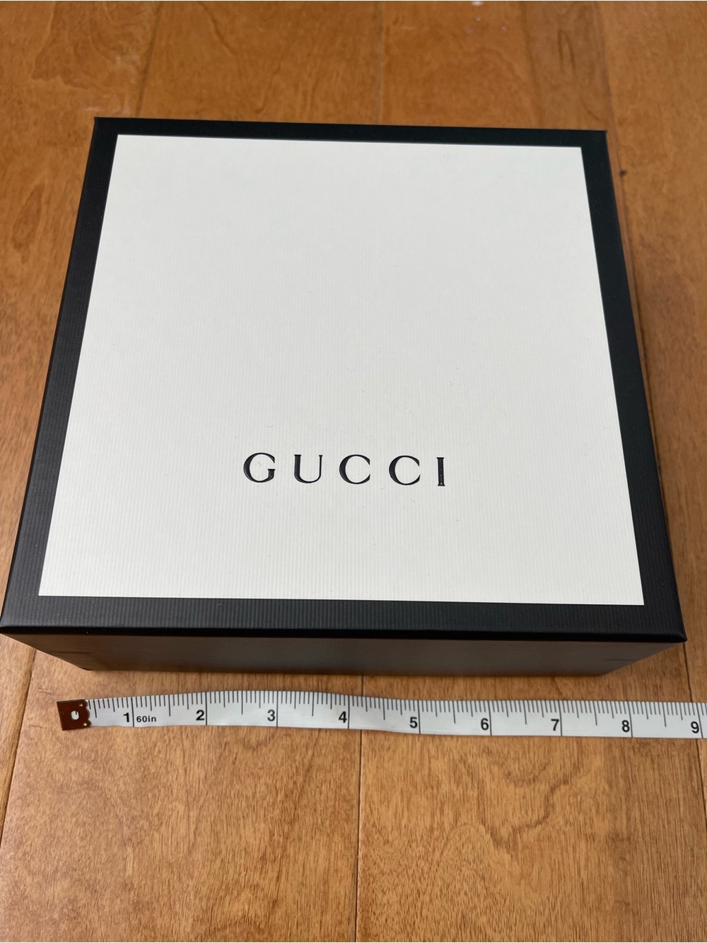 Gucci Black and White Logo Gift Box
